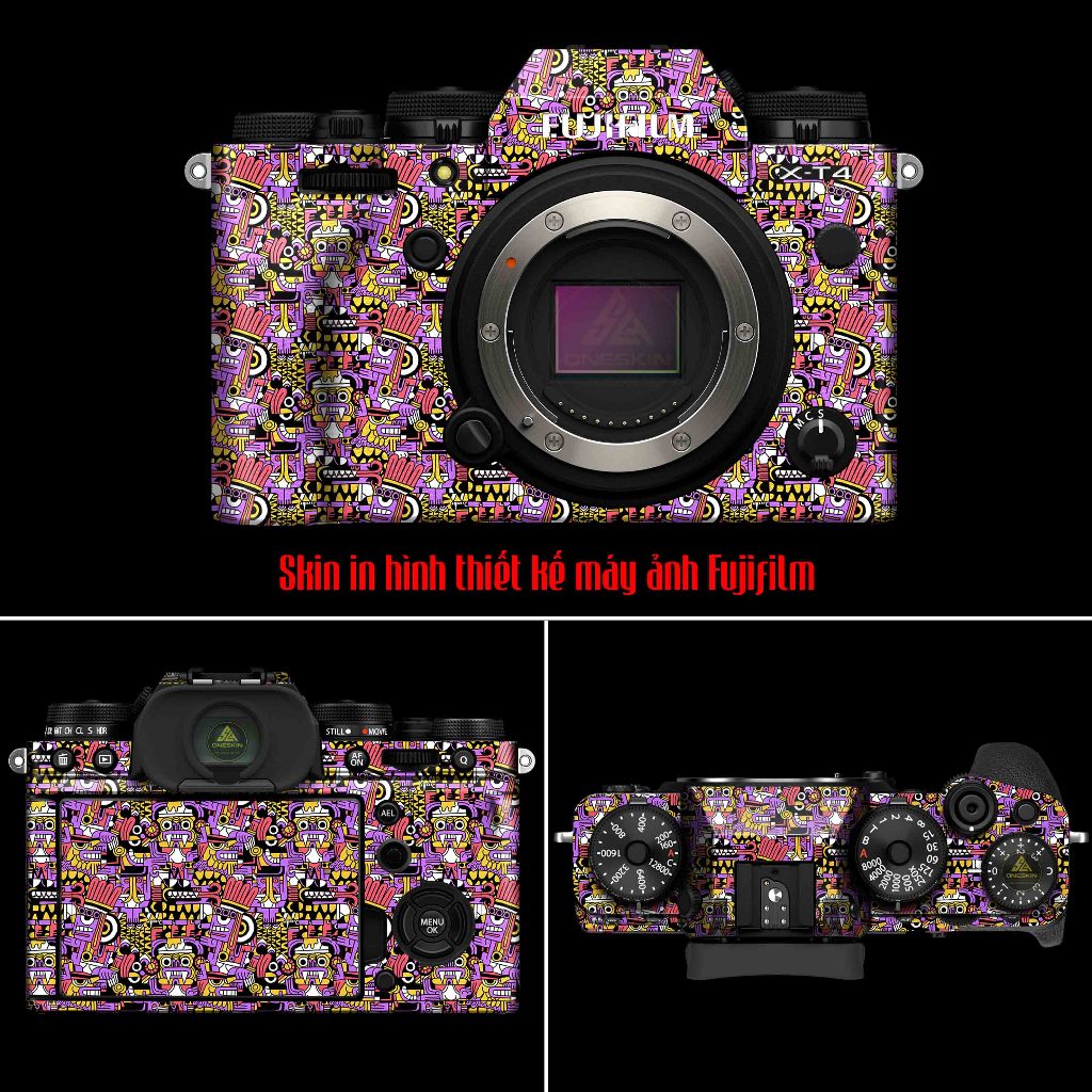 กล้อง Fujifilm 3M สติ๊กเกอร์ผิว XE1,XE2,XE3,XE4,XE5,XT3,XT4,XT5,X-S10,XS20,X100V,XT200 | แม่พิมพ์ตัด