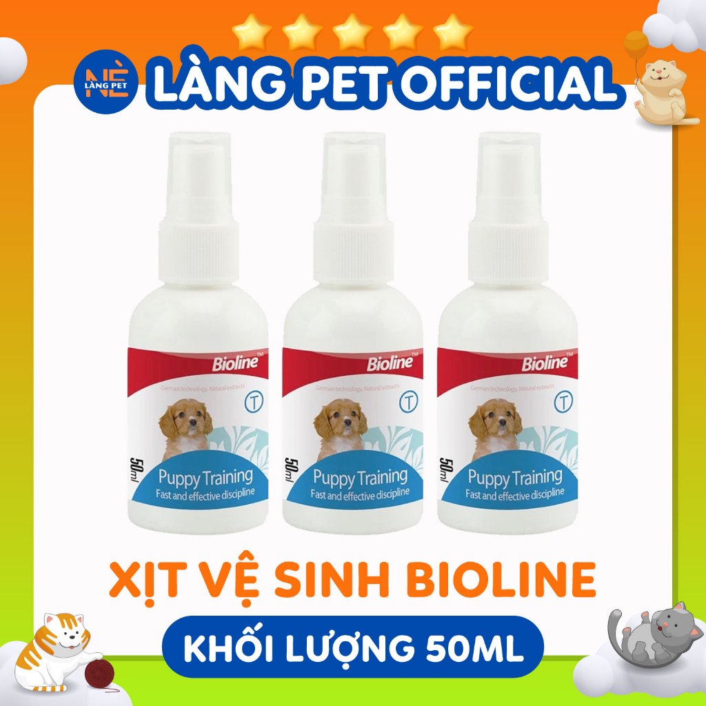 BIOLINE สเปรย์ทําความสะอาดจุดไบโอลีนสําหรับสัตว์เลี้ยง