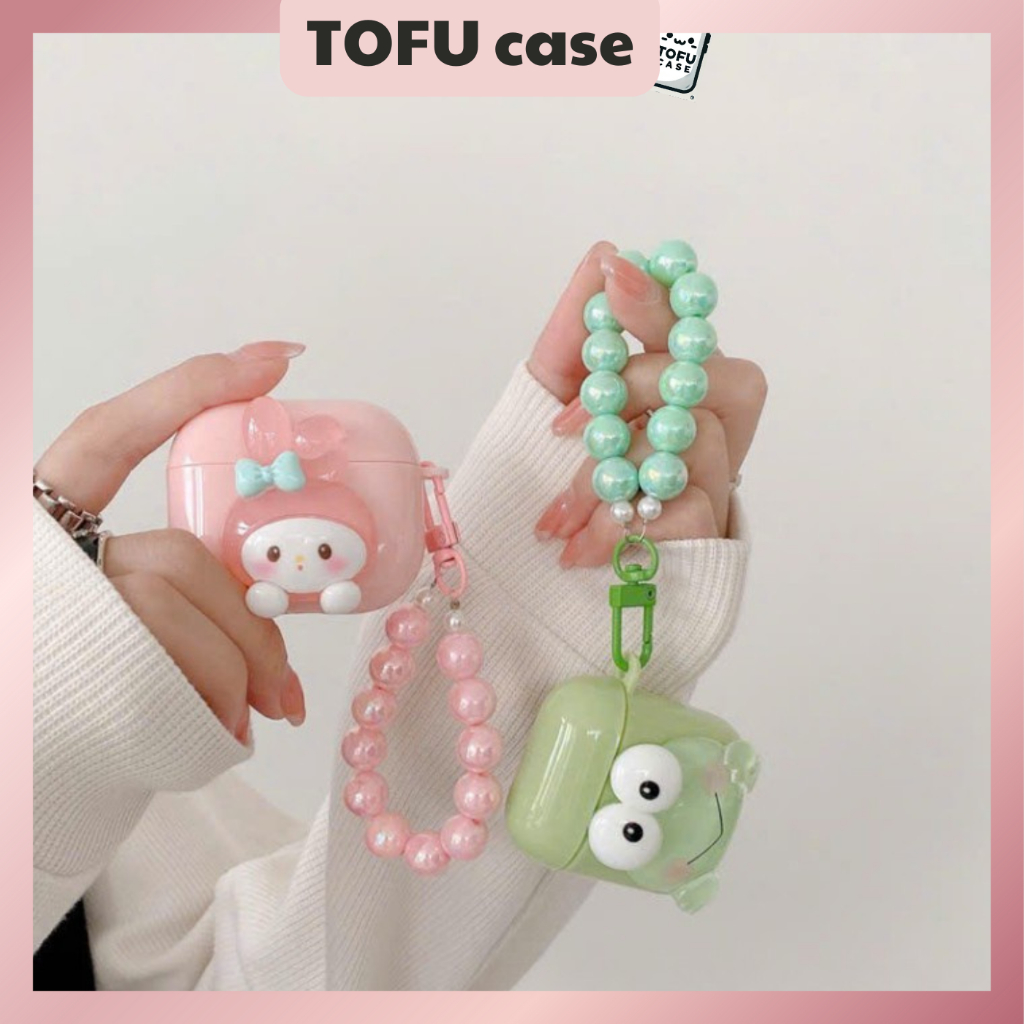 เคส Kute Airpod พร้อมสายรัดสําหรับ Airpod 4, Airpod 3, Airpod 2, Airpod pro, Airpod pro2, เคส Kute A