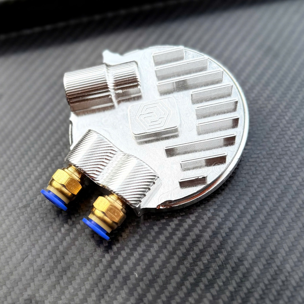 Wave - Dream anodized อลูมิเนียม cnc vent ฝาครอบกลมใช้หัวใหญ่