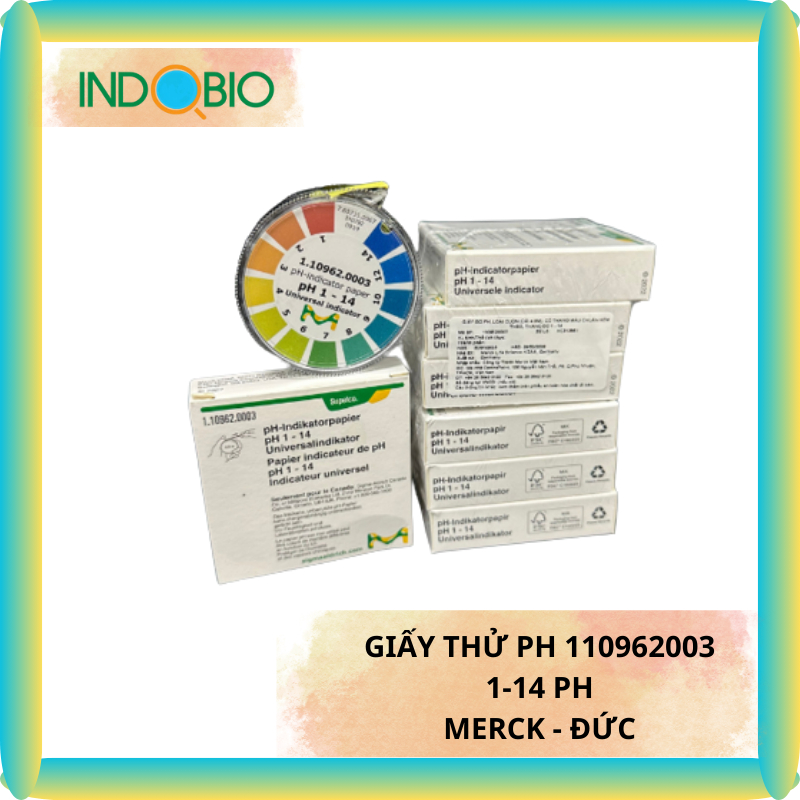 [GENUINE] MERCK PH 1-14 PH TEST PAPER [CILUDED CoA]