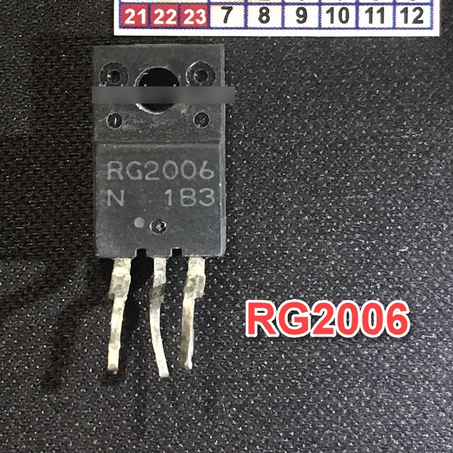 5pcs RG2006JN DIODE pulse RG2006 2006 600V 20A TO-220 Disassembly COMPONENTS - AC26