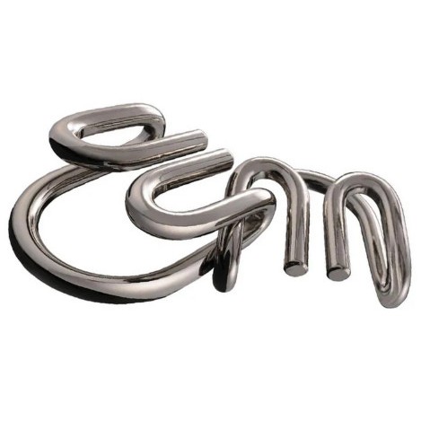 ของเล่นทางปัญญา_ท้าทายสมอง_ Devil Metal Puzzle_Brain Hack IQ Toys_Puzzle_Smart