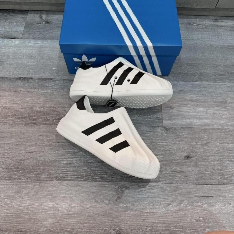 รองเท้า Adifom Superstar Core Black White สําหรับผู้ชายและผู้หญิง รองเท้า adidas สีดําและสีขาวคุณภาพสูง เทรนด์มาแรง