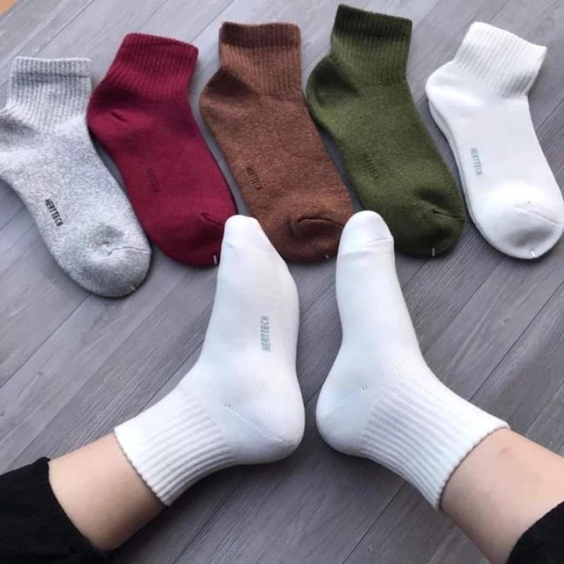 VNXK - ถุงเท้าผ่ากลางแบบหนา Uniqlo Heattech