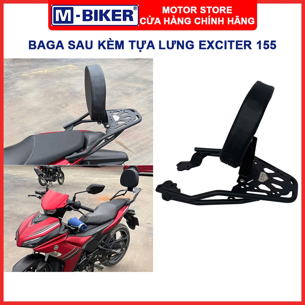 กระเป๋าหลังมีพนักพิง Exciter 155 พนักพิงติดกระเป๋าหลัง สําหรับ Yamaha Exciter 155