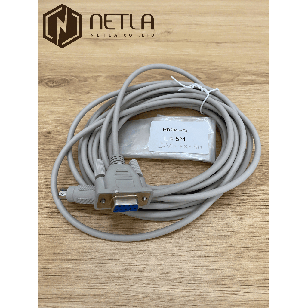 Combo 50 ตัว สาย RS422 3 เมตร/ 5 เมตร เชื่อมต่อ HMI (Wecon)-PLC(Mitsubishi)/ Vbox IoT(Wecon)-PLC(Mit