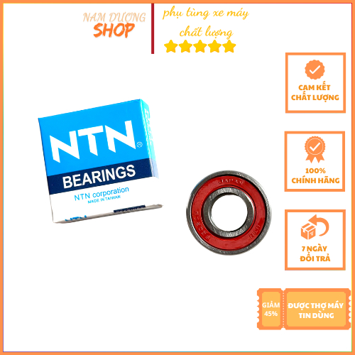 NTN Bearings 6201, 6203, 6301,6202,6004 - สินค้าของแท้ - ราคา 1 รอบ
