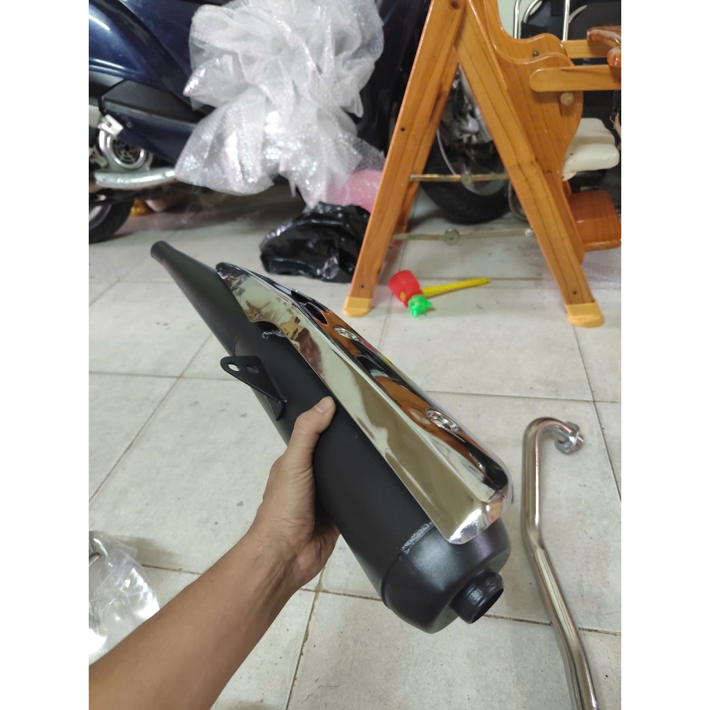 Future 125, Future Led, Wave RS100, Wave Alpha 110 2017-25 เสียงวอร์ม - ท่อไอเสียมอเตอร์ไซค์