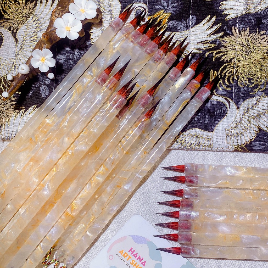 แปรงวาดภาพ/Calligraphy Brush To Nguyet Tieu Hong Mao/Kum Hao