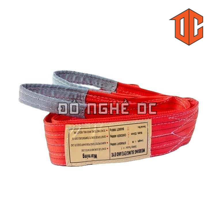 ผ้าเครนเชือก 4T 2T 9T 1T 10T 5T 8T 6T 3T 7T 1m 5m 8m 6m 2m 7m 9m 4m 10m 3Mพร้อมความยืดหยุ่น