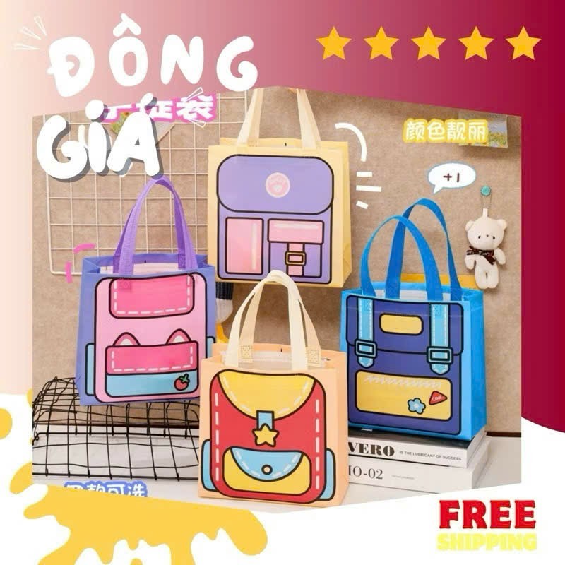 3D CHIBI GIFT BAG - CUTE ANIMATION - ผลิตภัณฑ์ปลาหมึก - KHOCHY