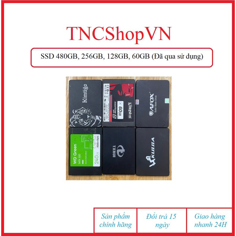 NVME SSD 512GB, 500GB, 256GB, 128GB, 120GB, 64GB (มือสอง)