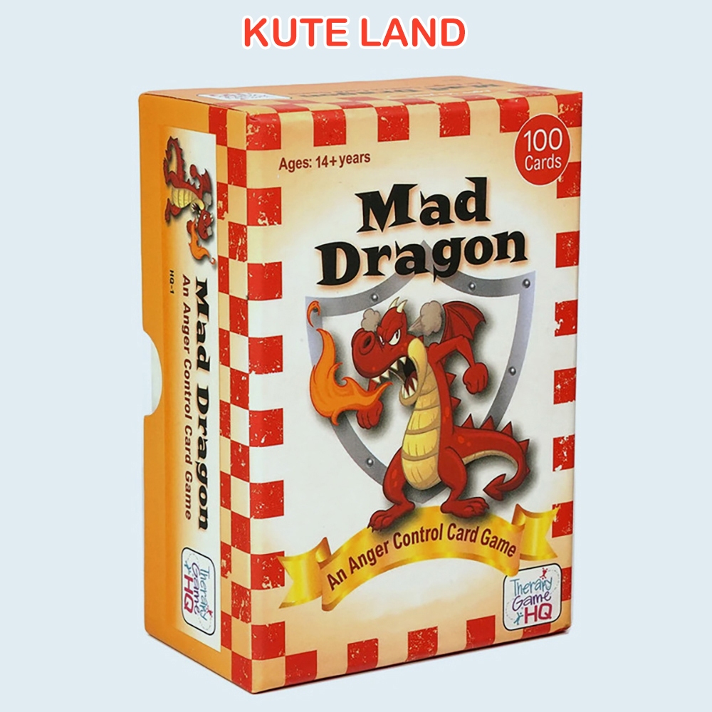 ชุดเกมกระดาน Mad Dragon: การ์ดเกม Anger Control BG-61