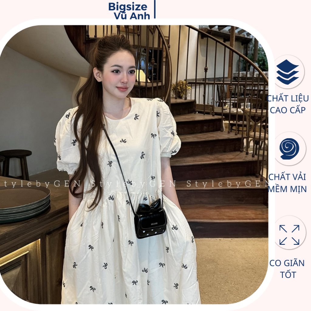 ชุดคลุมท้องลายดอกไม้ฤดูร้อนชุดคลุมท้อง เบบี้ดอลล์ สวยๆคอกลมและแขนมีโบว์ โมติฟ พิมพ์คมชัด เนื้อนุ่มเย็น สวยถูกใจ