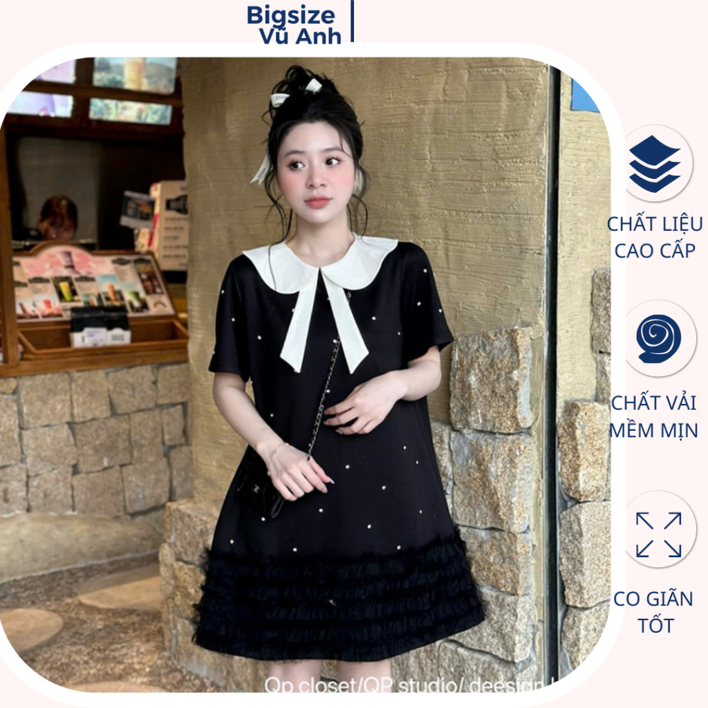 Babydoll ชุดคลุมท้อง คอระบาย ผสมโบว์ และหางลูกไม้นูน สไตล์เกาหลี