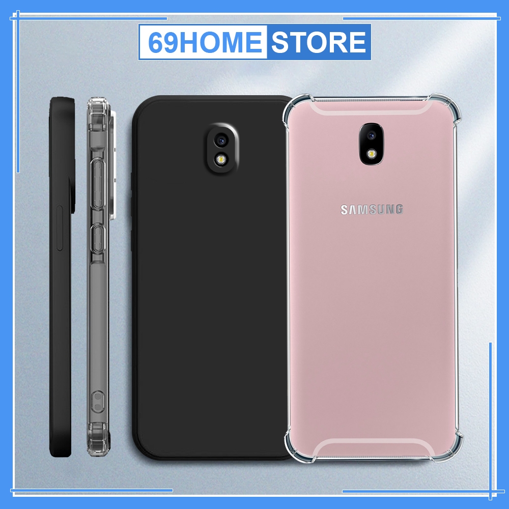 เคส Samsung J3 Pro / J5 Pro / J7 Pro กันกระแทก โปร่งใส กันกล้อง