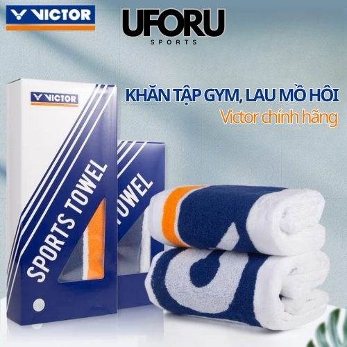 ผ้าขนหนูกีฬาผู้ชายและผู้หญิง Victor ขนาดที่เหมาะสมเพื่อดูดซับเหงื่อด้วยตะเข็บที่มีความซับซ้อน TW970F