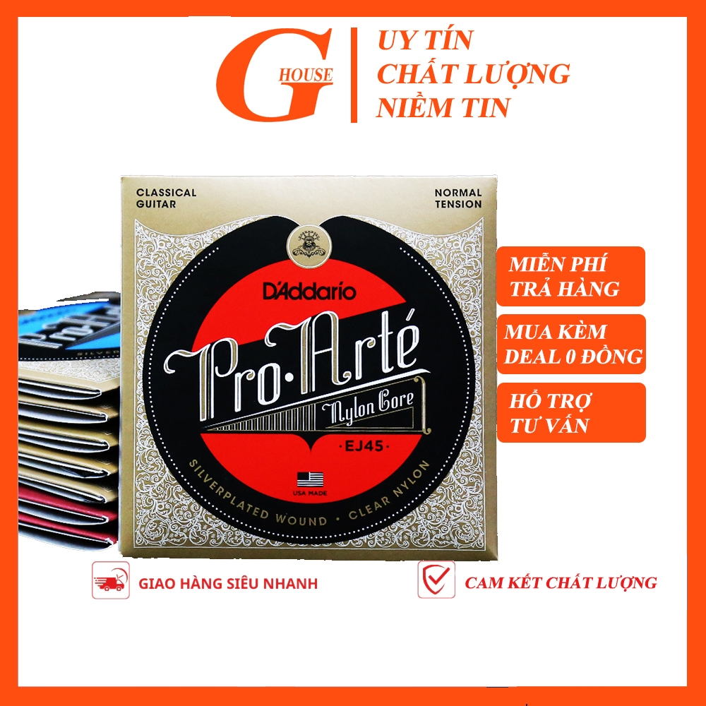 D'ADDARIO DAddario EJ45 , EJ46,EJ27 สายกีต้าร์คลาสสิก... สายกีต้าร์ I Nylong