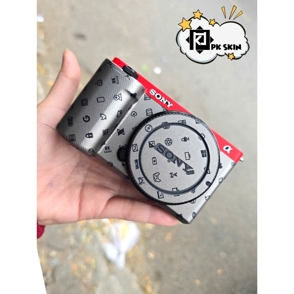 สติ๊กเกอร์ผิว 3M สําหรับกล้อง Sony ZV1, ZV1 mark II, ZVE 10, ZVE 10 II mark II