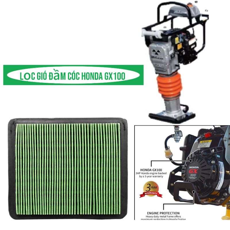 Honda gx100, Honda GX 120 rammer กรองอากาศ
