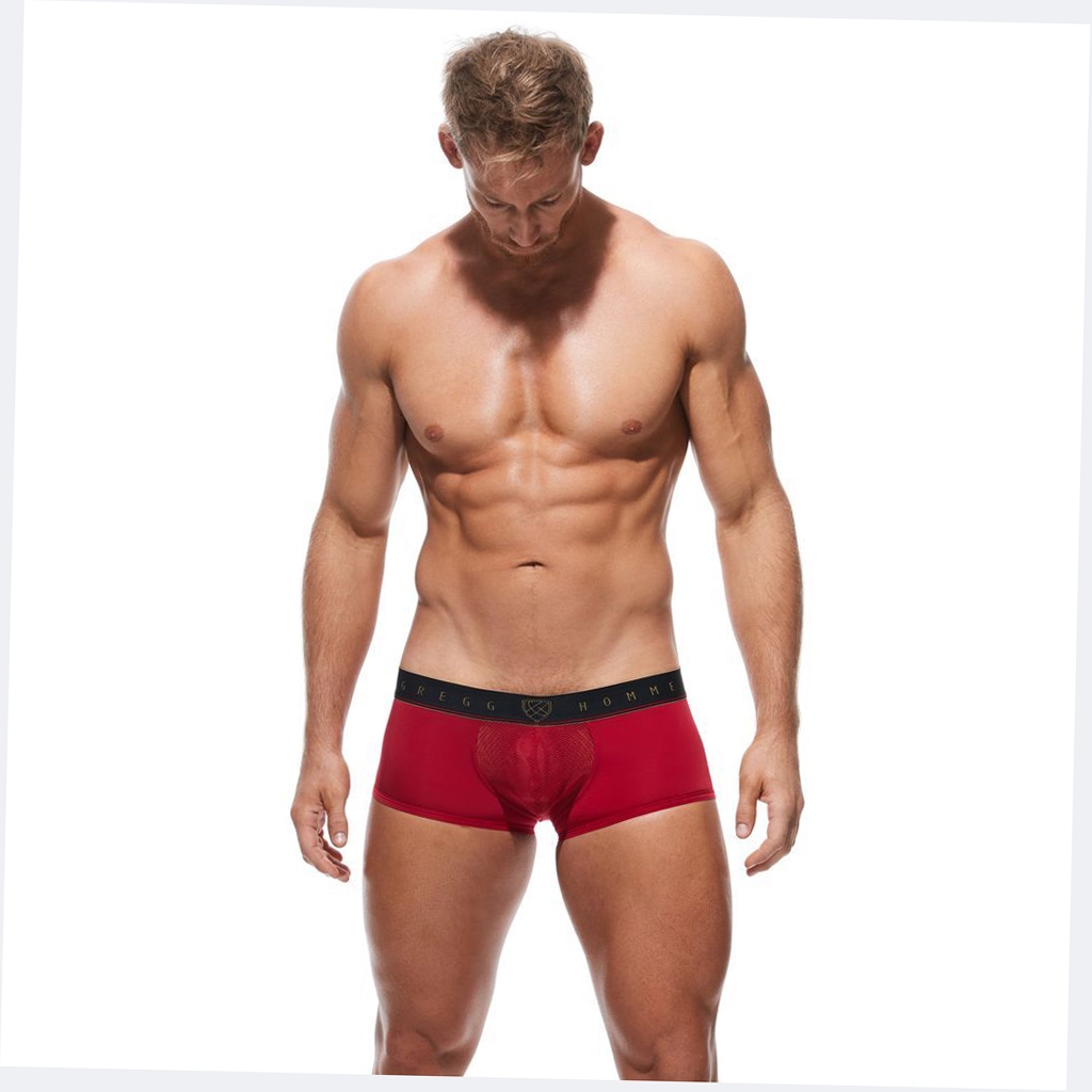 [AUT.] กางเกงชั้นในชาย Grgg Homme 180105 ท้าย 2xposed สีแดง
