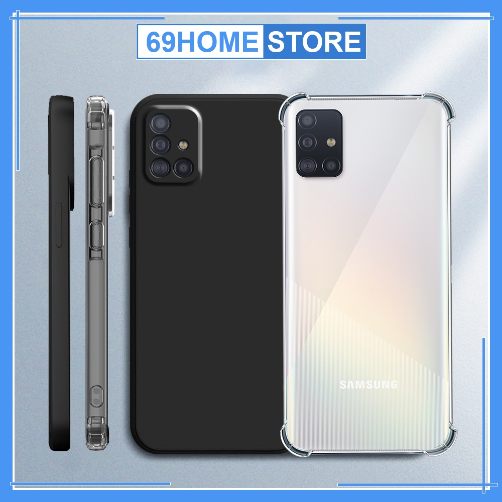 เคส Samsung A31 / A51 / A71 / M51 กันกระแทก โปร่งใส กันกล้อง