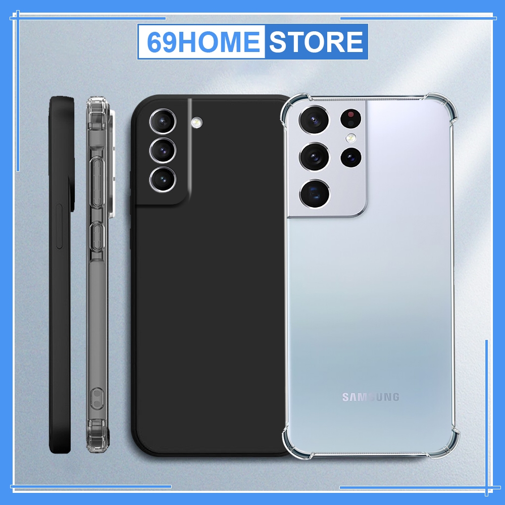 เคส Samsung S21 / S21 Plus / S21 Ultra 5G / S21 FE กันกระแทก โปร่งใส กันกล้อง