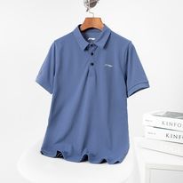 Li Ning เสื้อโปโลผู้ชาย Turn-down Collar AT Dry Sports Absorbent, Basic, Stretch - POLO02 - Anta Li 