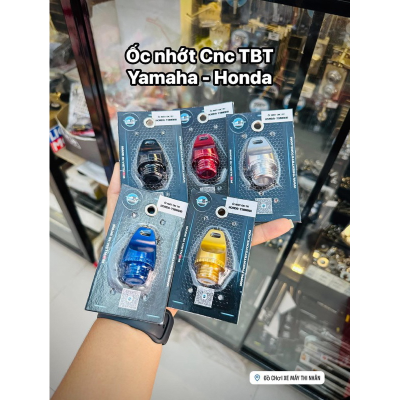 Cnc TBT สกรูฝาน้ํามันอลูมิเนียมสําหรับ Yamaha - Honda!