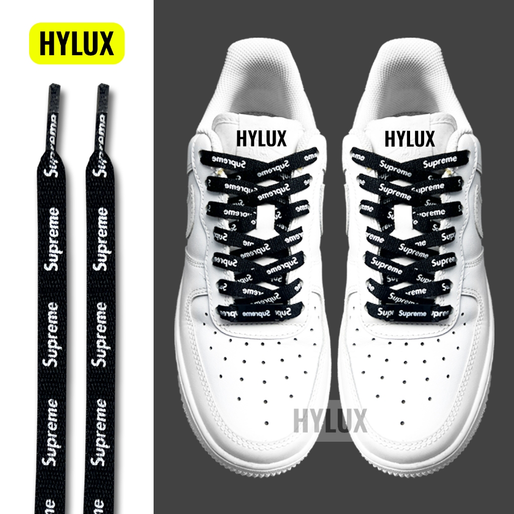 เชือกผูกรองเท้า Supreme + อุปกรณ์เสริมทดแทนระดับพรีเมียม - เชือกผูกรองเท้ารองเท้ากีฬา - รูปที่ 2