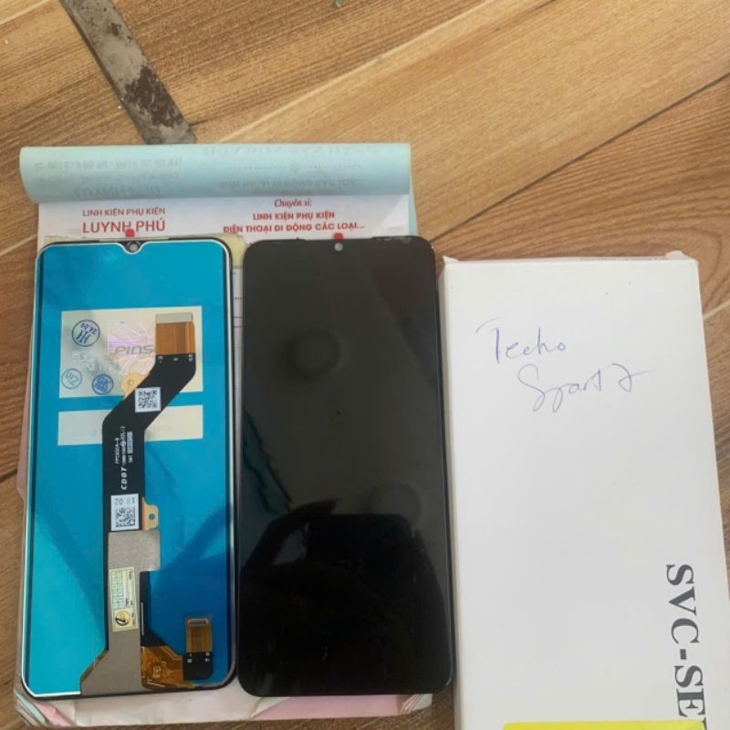 จอ Tecno spark 7(PR651)/spark 7T(KF6P) พร้อมแถมกาว