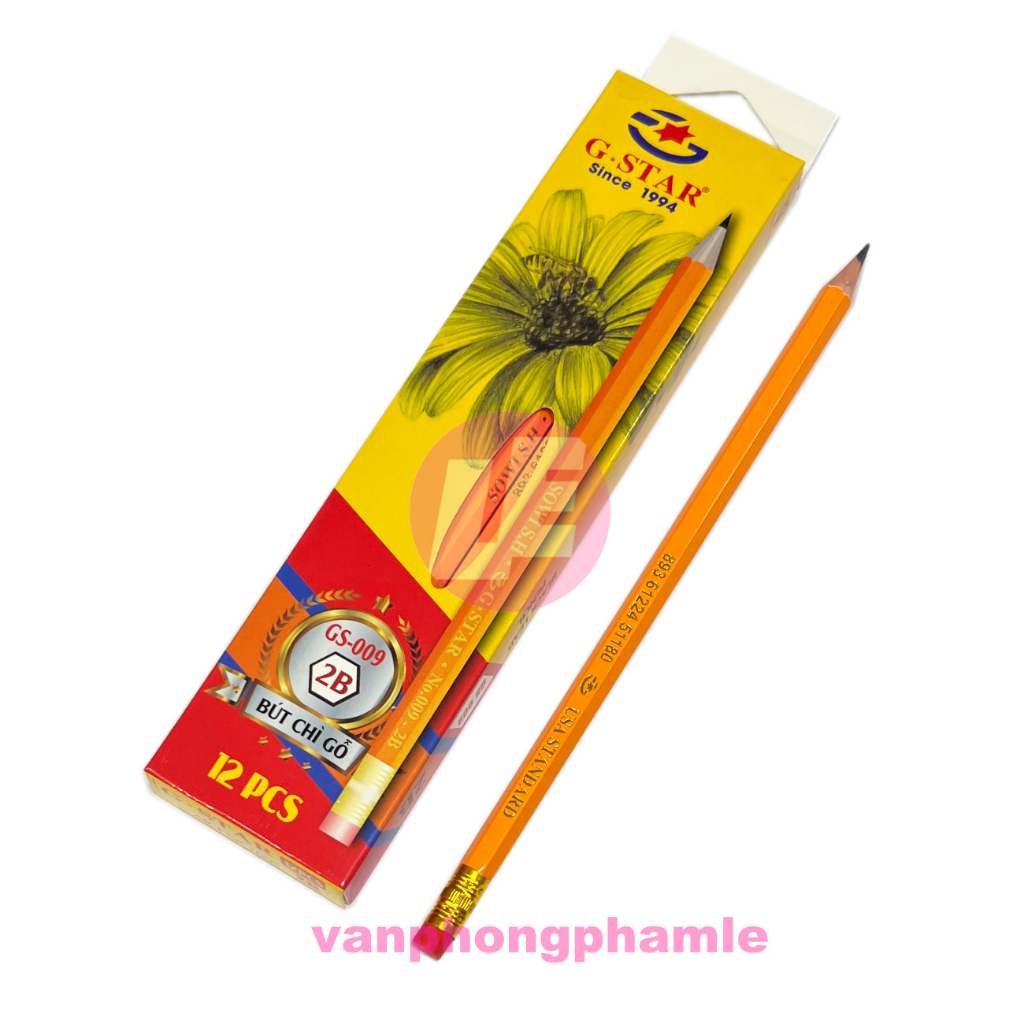 G star GS 009 ดินสอไม้ (กล่อง)