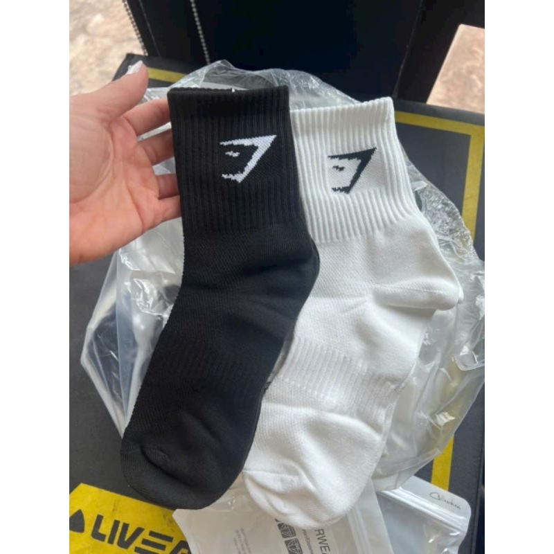GYMSK shark Gym ถุงเท้าคอมโบ