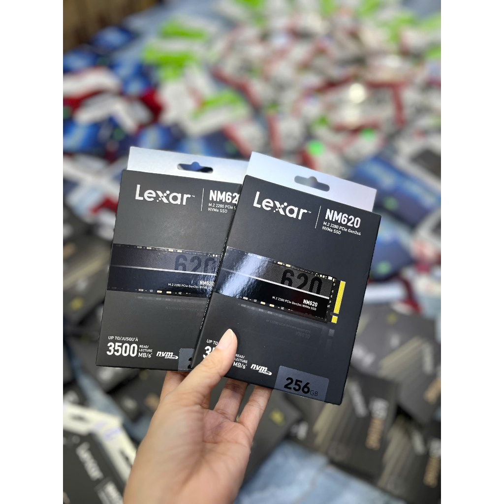 SSD Lexar NM620 256GB PCIe Gen3x4 NVMe M.2 2280 (LNM620X256G-RNNG)