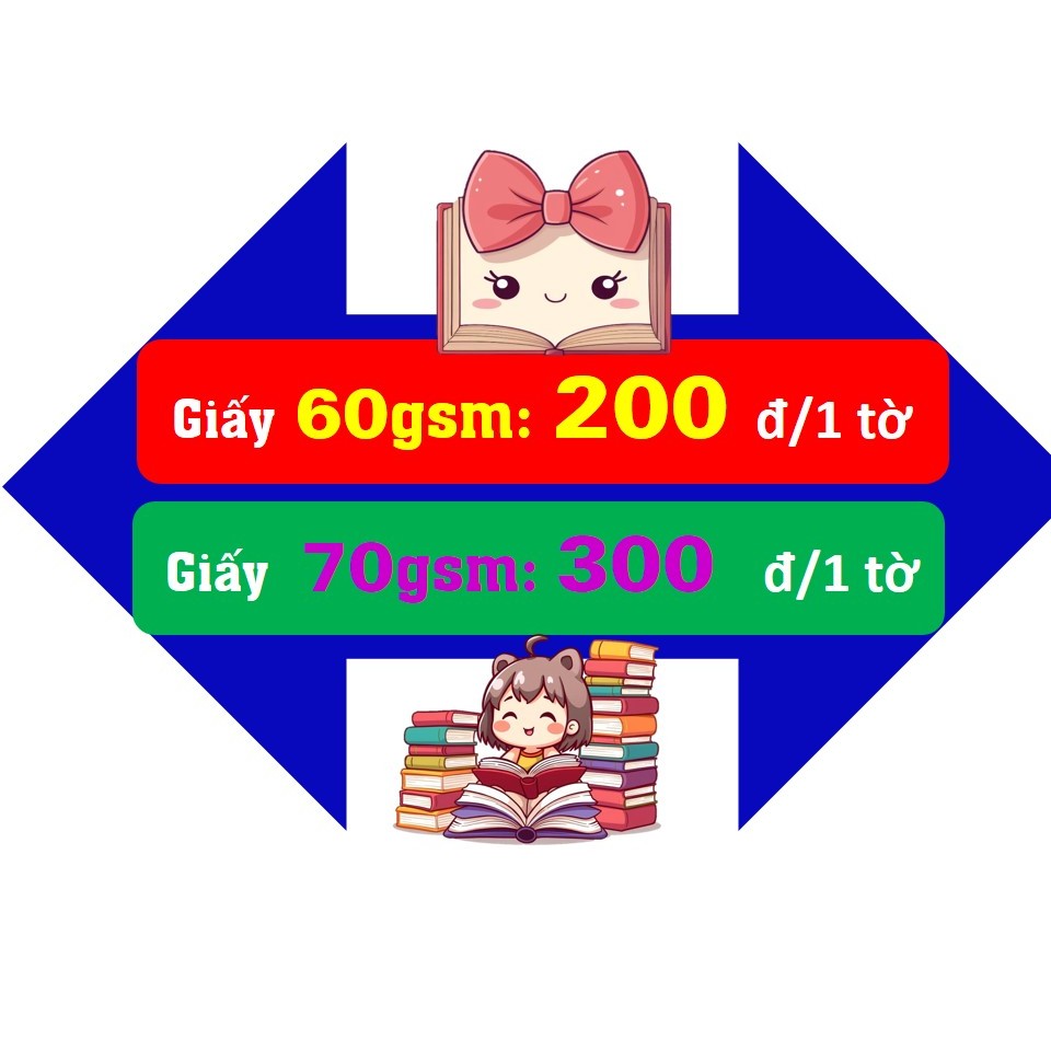 กระดาษ A4 บาง 60 แกรม - หนา 70 แกรม - ราคาถูก