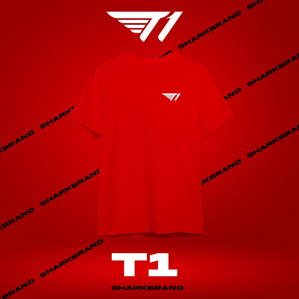 เสื้อยืด/Babytee T1 (ทีม 1) LCK League of Legends LoL 100% COTTON | ฉลามแบรนด์