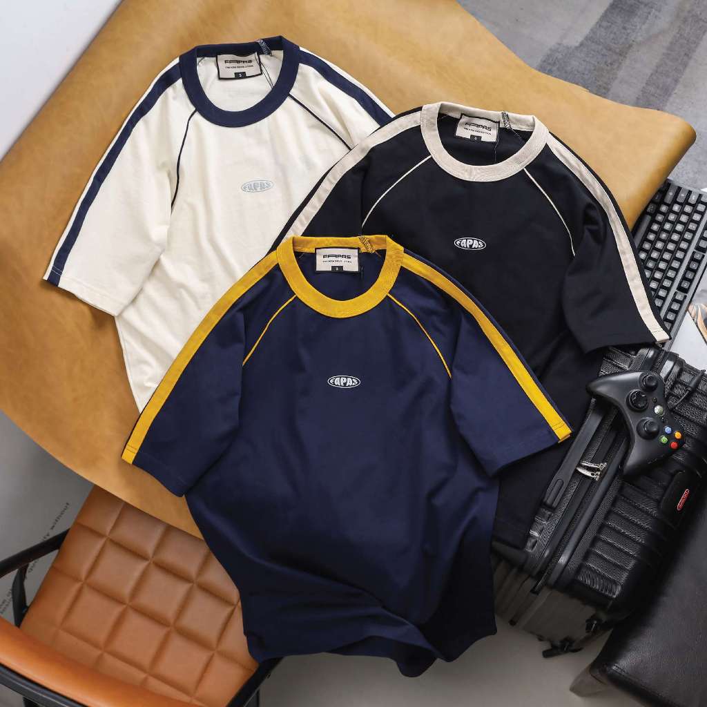 เสื้อยืด Fapas Form Relaxed Cip ผ้าคอตตอน ยืด โปร่งสบาย ทรงหลวม