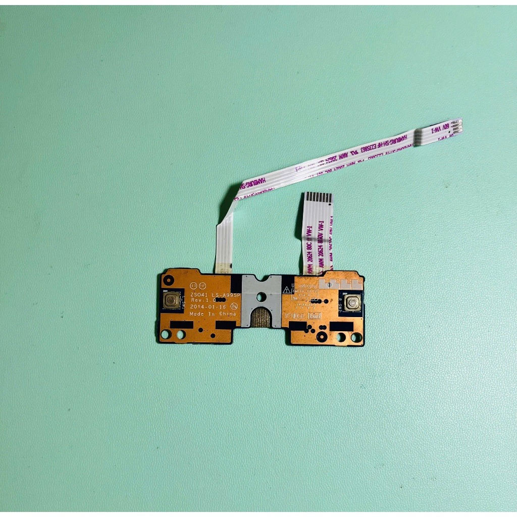 HP 14-R 14-G แล็ปท็อปปุ่มเมาส์ซ้ายและขวา LA-A995P