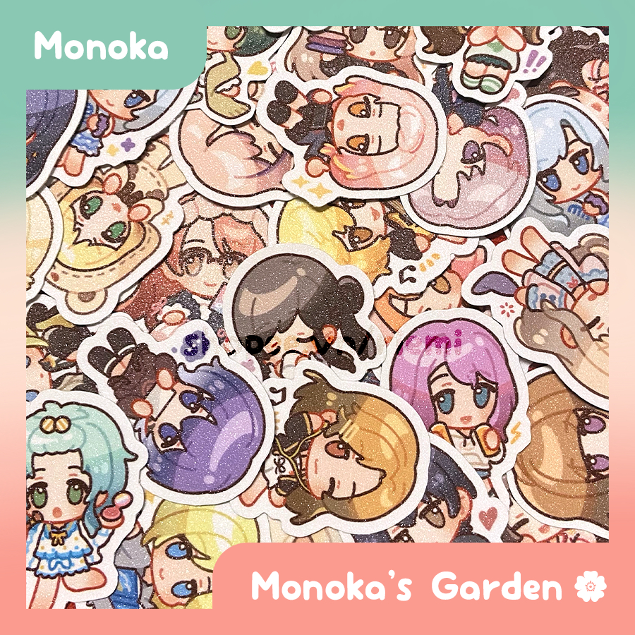 Sticker/สติ๊กเกอร์ D4DJ Navigation:with by Monoka