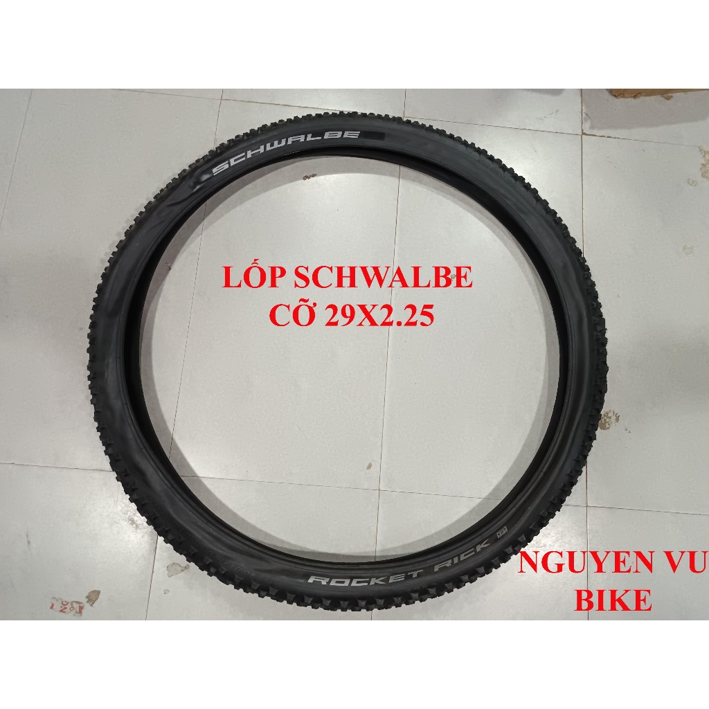 SCHWALBE ROCKET RICK ยางรถจักรยานขนาด 29x2.25 คุณภาพสูงแบรนด์เยอรมัน 29x2.25 ล้อ MTB ยางรถจักรยาน
