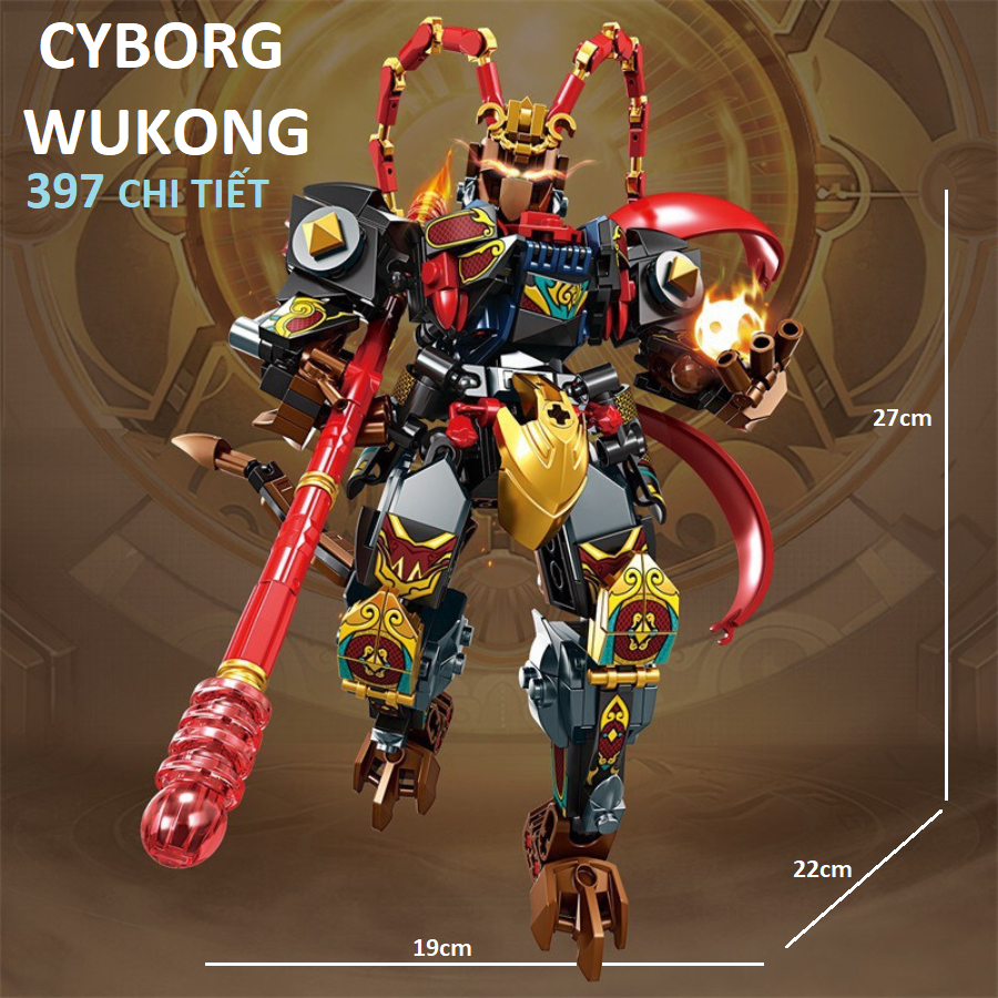 LEGO Sun Wukong ประกอบของเล่นชิ้นส่วน 397