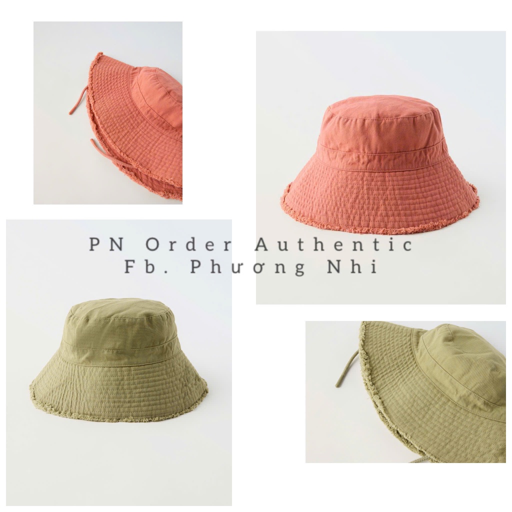 หมวกบักเก็ต Zara สาวใหญ่