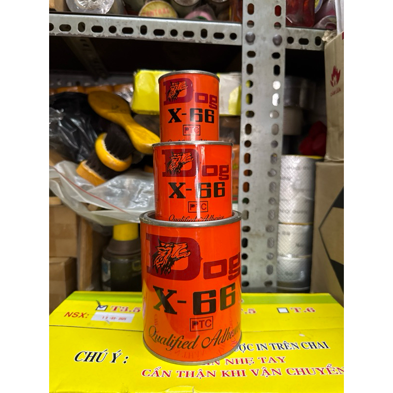 กาว X66 หัวสุนัขแท้*