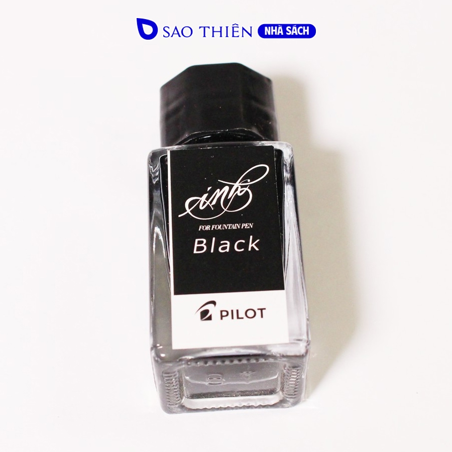 หมึกญี่ปุ่น Pilot Black 15ml, พรีเมี่ยมไม่มีหมึกตะกอน, หมึกปากกาหมึกซึม