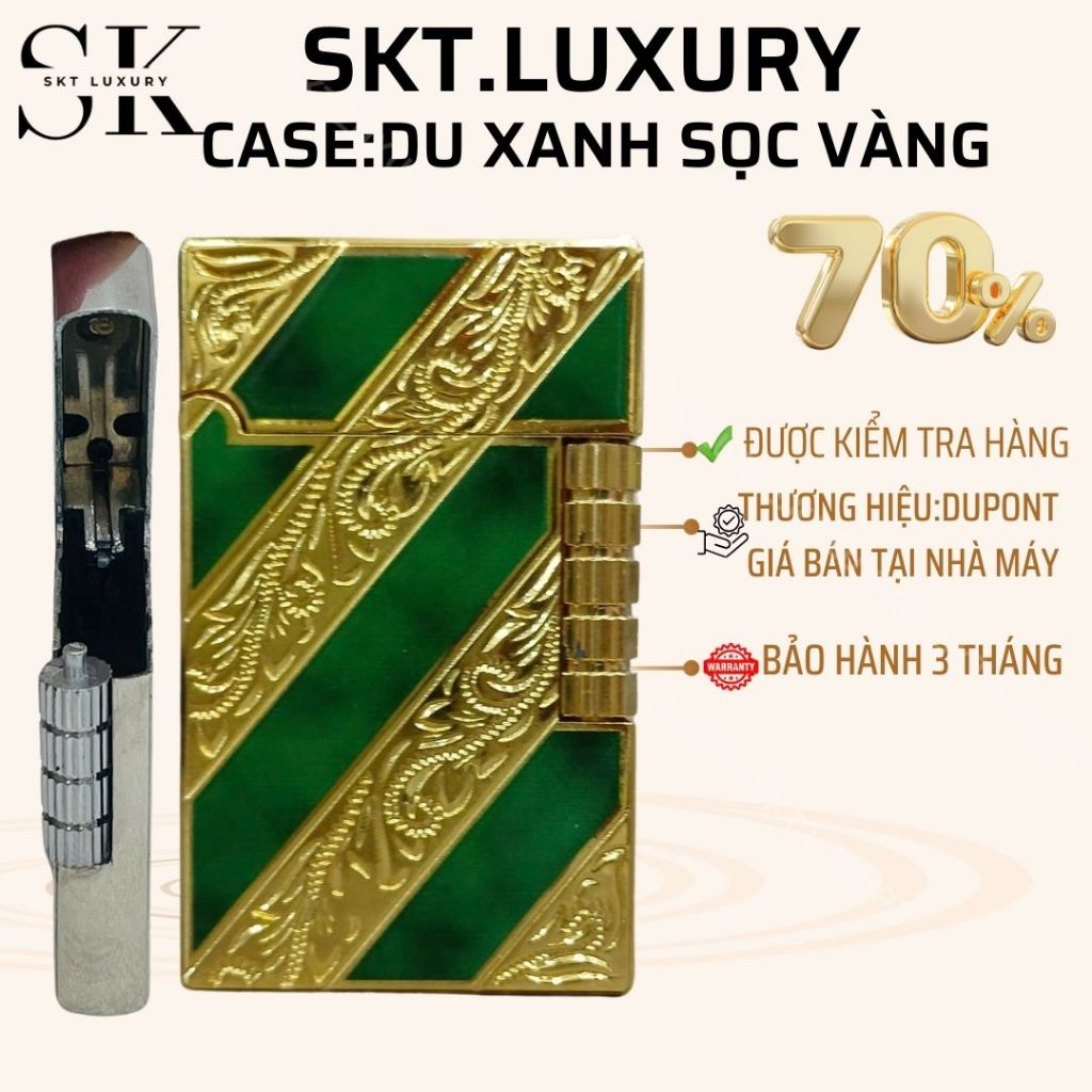 CASE Dupont สีฟ้าแถบเหลือง (มีน้ําแข็ง 5v รวม)วัสดุทองเหลือง (ไม่รวมฟูเอล)