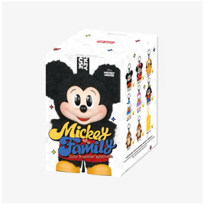 พวงกุญแจผ้าฝ้าย Mickey Family ของแท้