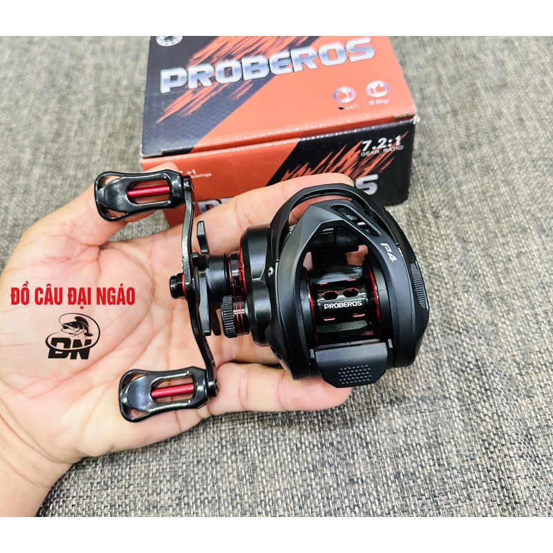 เครื่องแนวนอน Proberos - P4 Dai Ngao ขนาดกะทัดรัดและน้ําหนักเบา มีเครื่องลาก โดยใช้เทคโนโลยีญี่ปุ่น