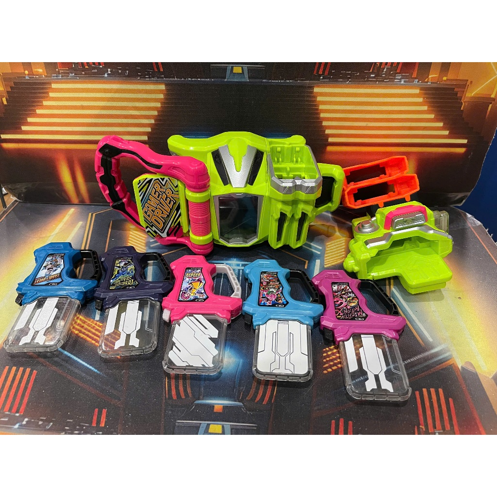 Gamer Driver and Item Up From หายากของแท้ Bandai Kamen Rider Ex-Aid