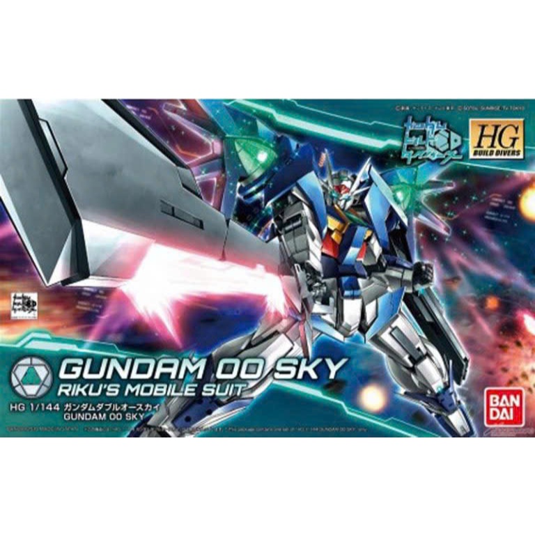 [COMING SOON] HGBD 1/144 Gundam 00 SKY Bandai Assembly Model
